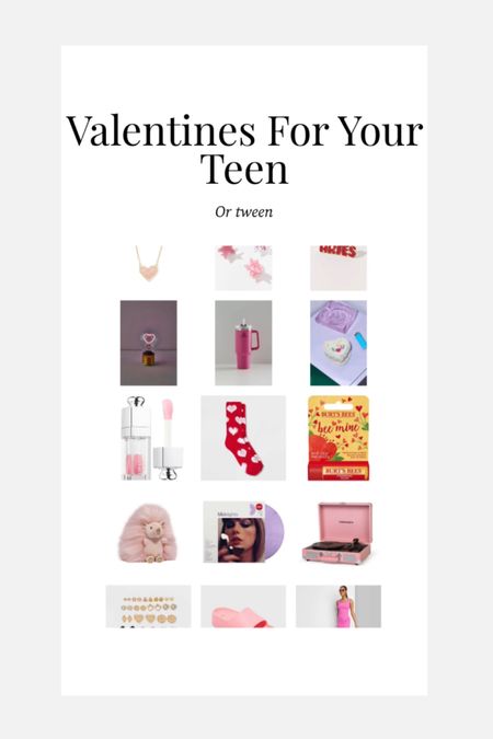 Valentine gift ideas for teens/tweens! 



#LTKstyletip #LTKkids #LTKGiftGuide