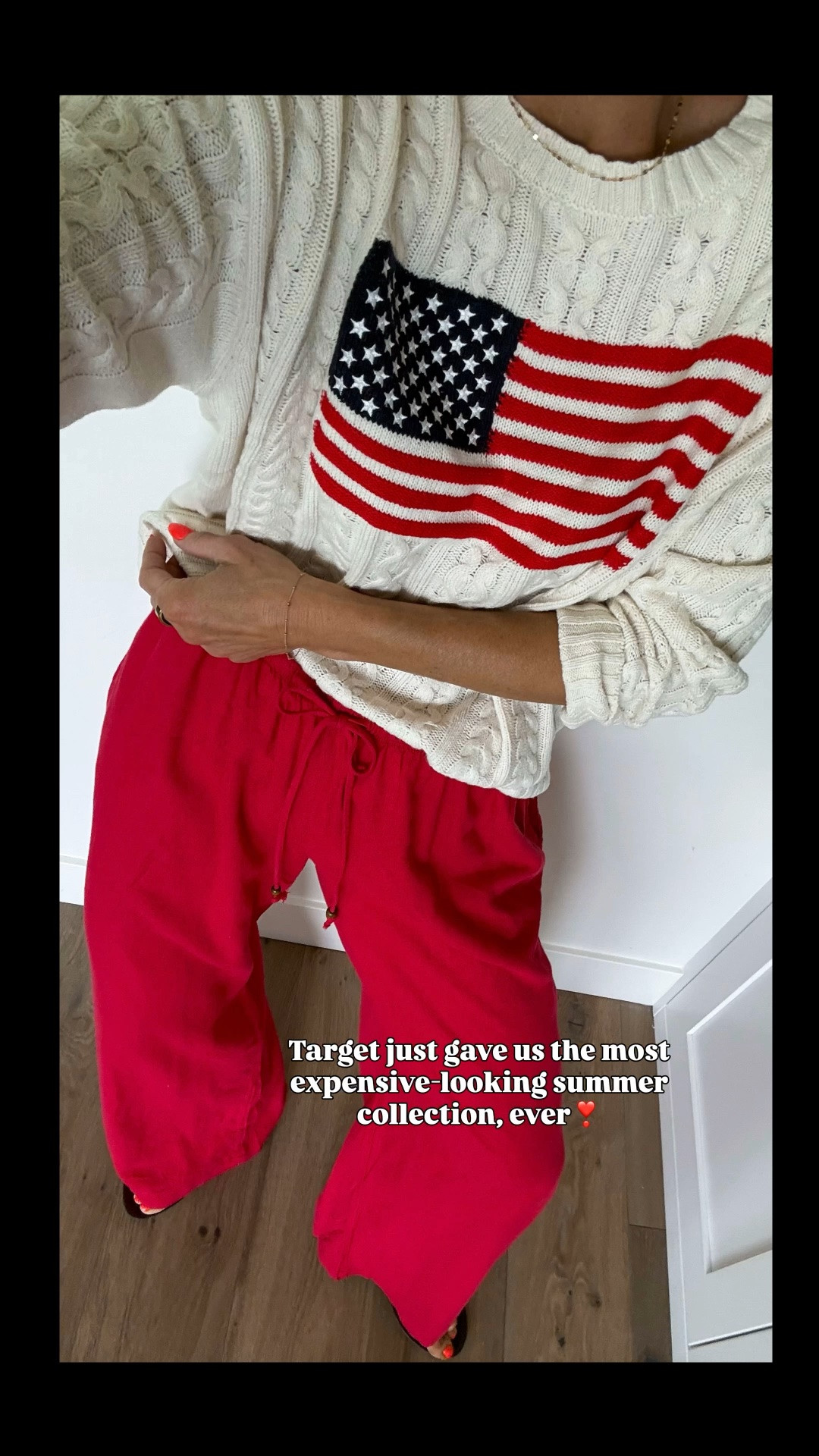 @Target  just gave us the most expensive-looking summer collection, ever❣️
Easy, effortless, and holiday weekend ready🇺🇸 (or 4th of July!)
The kind of last-minute Target finds you immediately add to cart or schedule for pickup.
Sized up in red shorts and denim shirt, otherwise everything fits true to size, and I’m wearing a medium.

#LTKmomlife #LTKOver40 #LTKstorytime