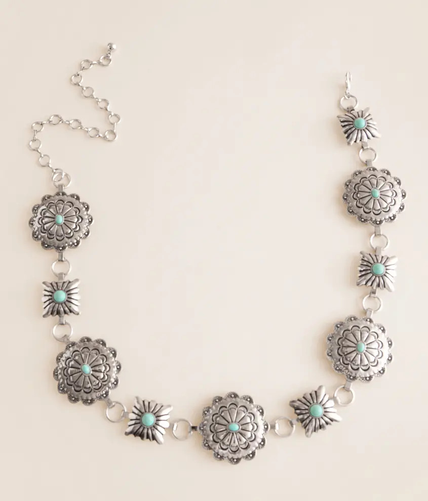Concho Chain BeltSterling & StitchPrice $26.99What do you want to know about this product?Ask a ... | Buckle