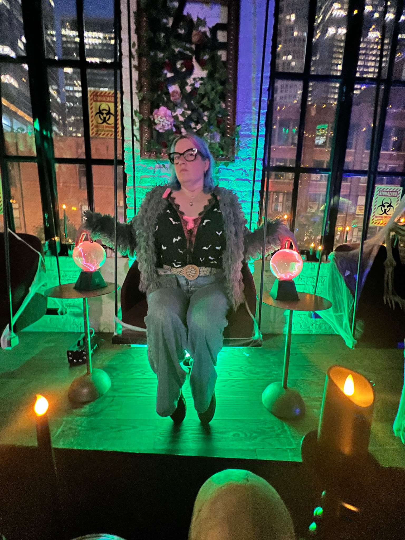 Bringing in all of the fall and Halloween vibes here in my Frankenstein style boots and the cardigan no one can resist touching.

#LTKHalloween #LTKMidsize #LTKSeasonal