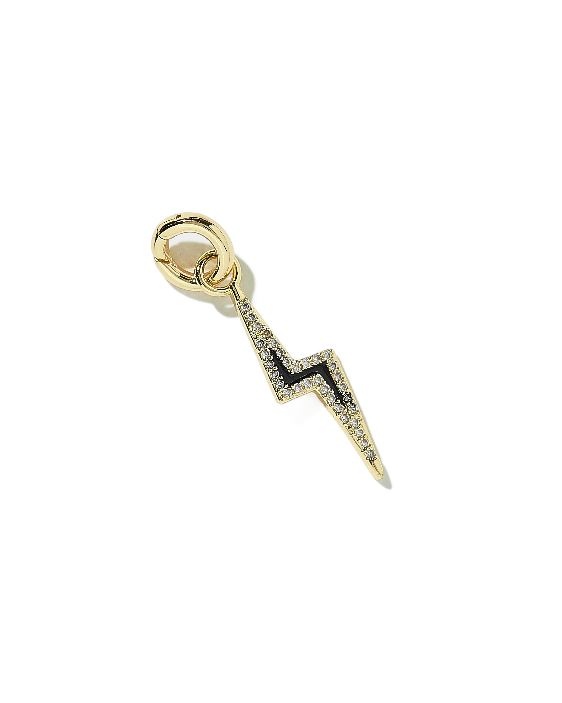 Enamel Lightning Bolt Charm | Allie + Bess