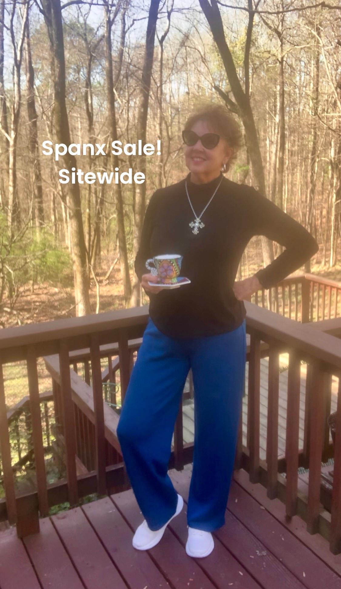 I love this straight leg Air Essential pant in Deep Cove blue.
Of course Spanx has matching tops, but I love pairing my turtleneck on this cool March morning.
And these Hoka sneakers are so comfy and pretty- in their Alabaster:Alabaster colorway.

Please follow me for more Fashion Inspiration!❤️

#ltkover40
#ltkmidsize
#ltkshoecrush

#LTKootd #LTKSeasonal #LTKdayinmylife