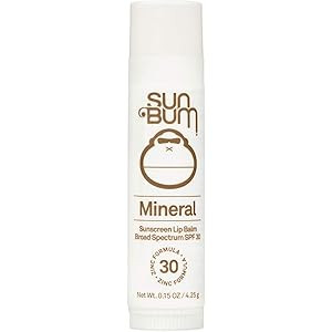 Sun Bum SPF 30 Mineral Sunscreen Lip Balm | Vegan and Reef Friendly (Octinoxate & Oxybenzone Free) B | Amazon (US)