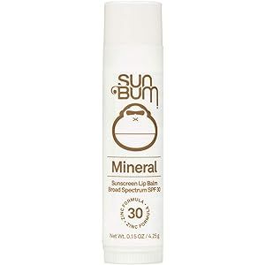 Sun Bum SPF 30 Mineral Sunscreen Lip Balm | Vegan and Reef Friendly (Octinoxate & Oxybenzone Free) B | Amazon (US)