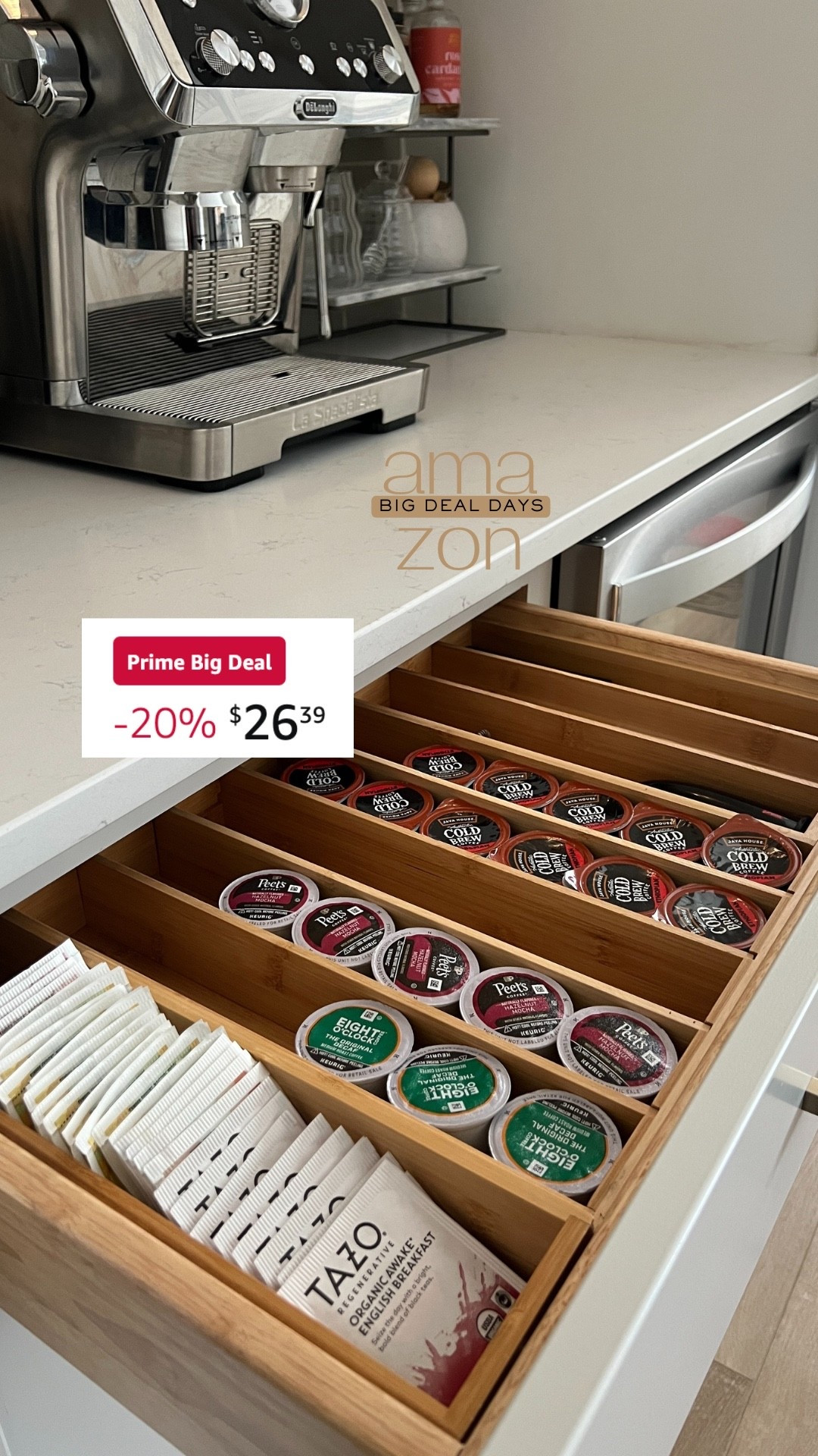 Amazon Deal: Coffee Pod Organizer

#LTKHome #LTKFindsUnder50 #LTKSaleAlert