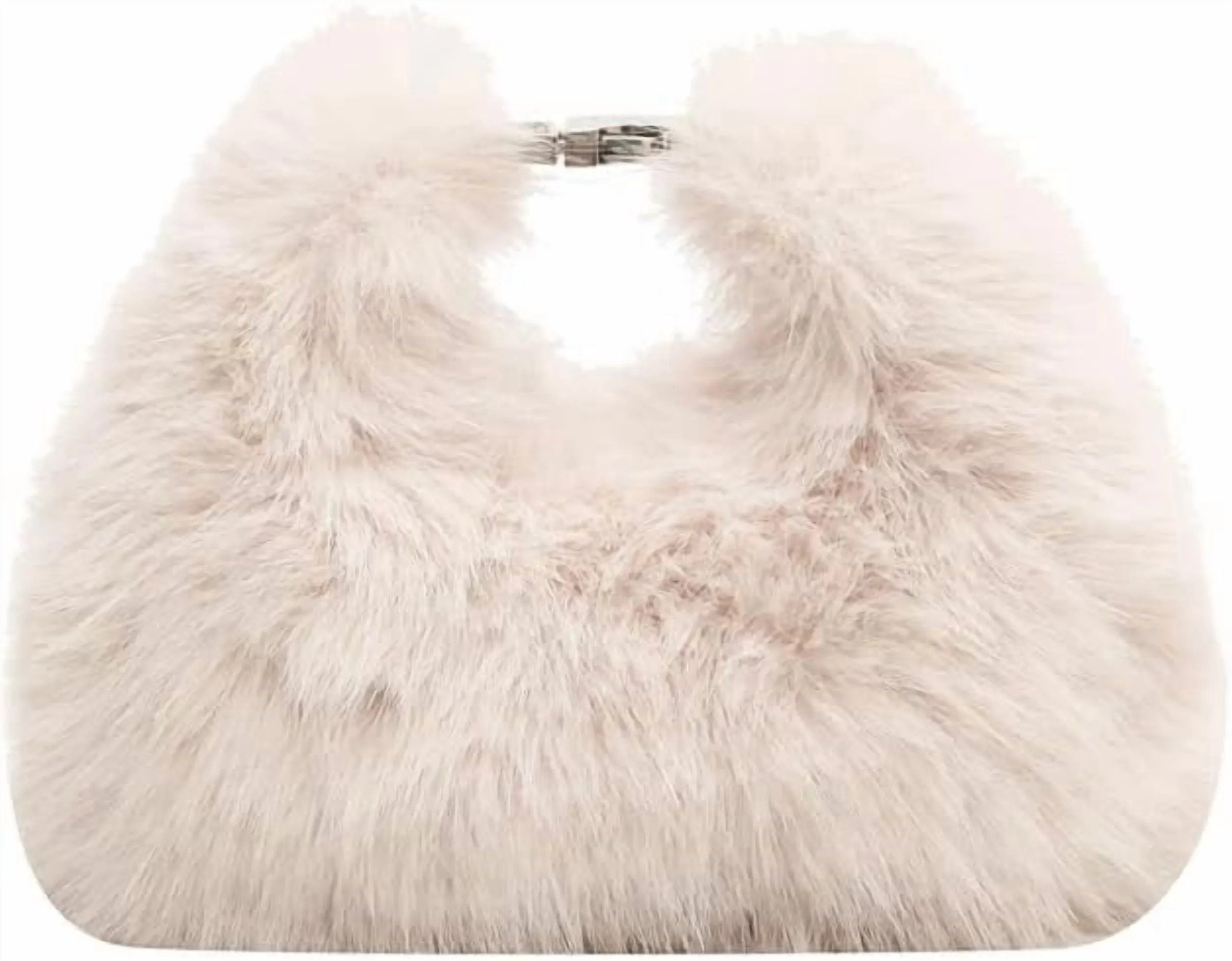 Women Small Faux Fox Fur Clutch Bag Mini Furry Evening bag Plush Shoulder Bag Crossbody Bag Hobo ... | Walmart (US)