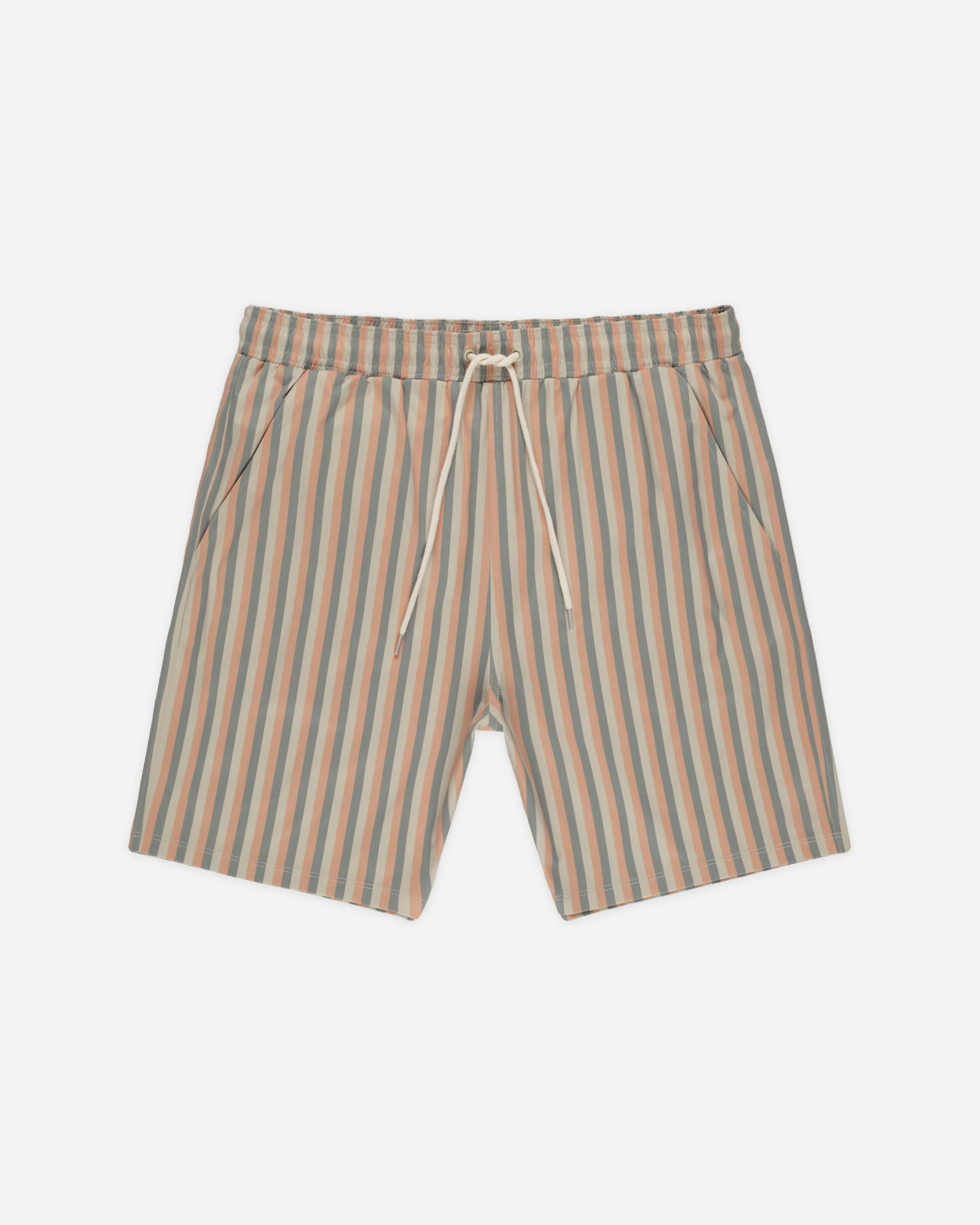Men's Boardshort | Multi Stripe | Rylee + Cru