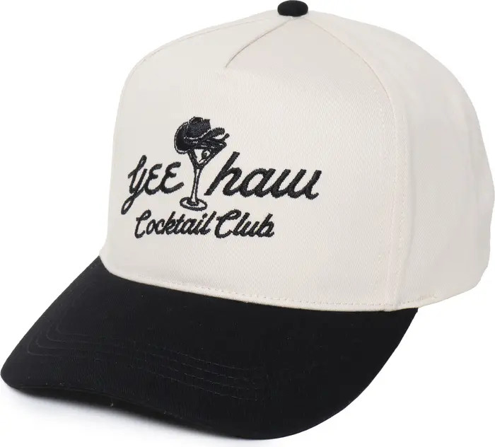 David & Young Yee-Haw Embroidered Baseball Cap | Nordstromrack | Nordstrom Rack