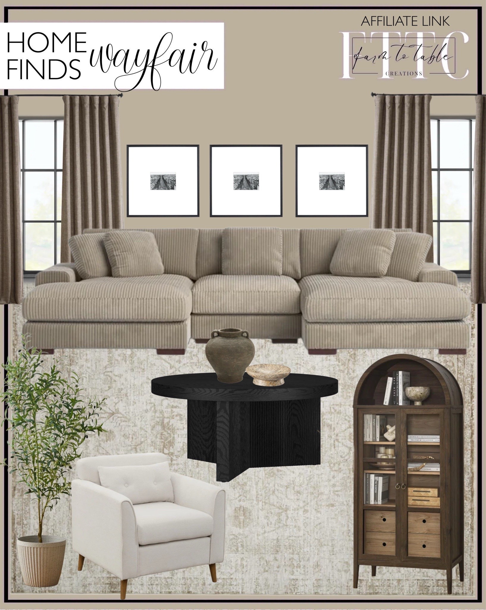 Wayfair Home Finds. Follow @farmtotablecreations on Instagram for more inspiration.

Wayfair is a one-stop shop for all your home needs, offering a vast selection of furniture, decor, and essentials for every room. With styles ranging from modern to traditional, you can find the perfect pieces to reflect your taste. Whether upgrading your living room or enhancing your bedroom space, Wayfair makes it easy to create your dream home with competitive prices and convenient delivery options. 

Living Room | Dining Room | Dining Room Artwork | Bathroom Finds | Bedroom Finds | Bedroom Furniture | nightstands | Home Decor| Fireplace Decor | Spring Refresh |  Bedroom Finds | Neutral Stems | Spring Stems | Bookshelf Decor | Bedroom Space | Cozy Corner | Bathroom | Curated Entryway | Spring  Decor | End of Year Clearance | Trending Decor | Viral Decor  | Coffee Table Decor | Neutral Decor


#LTKSaleAlert #LTKFindsUnder50 #LTKHome