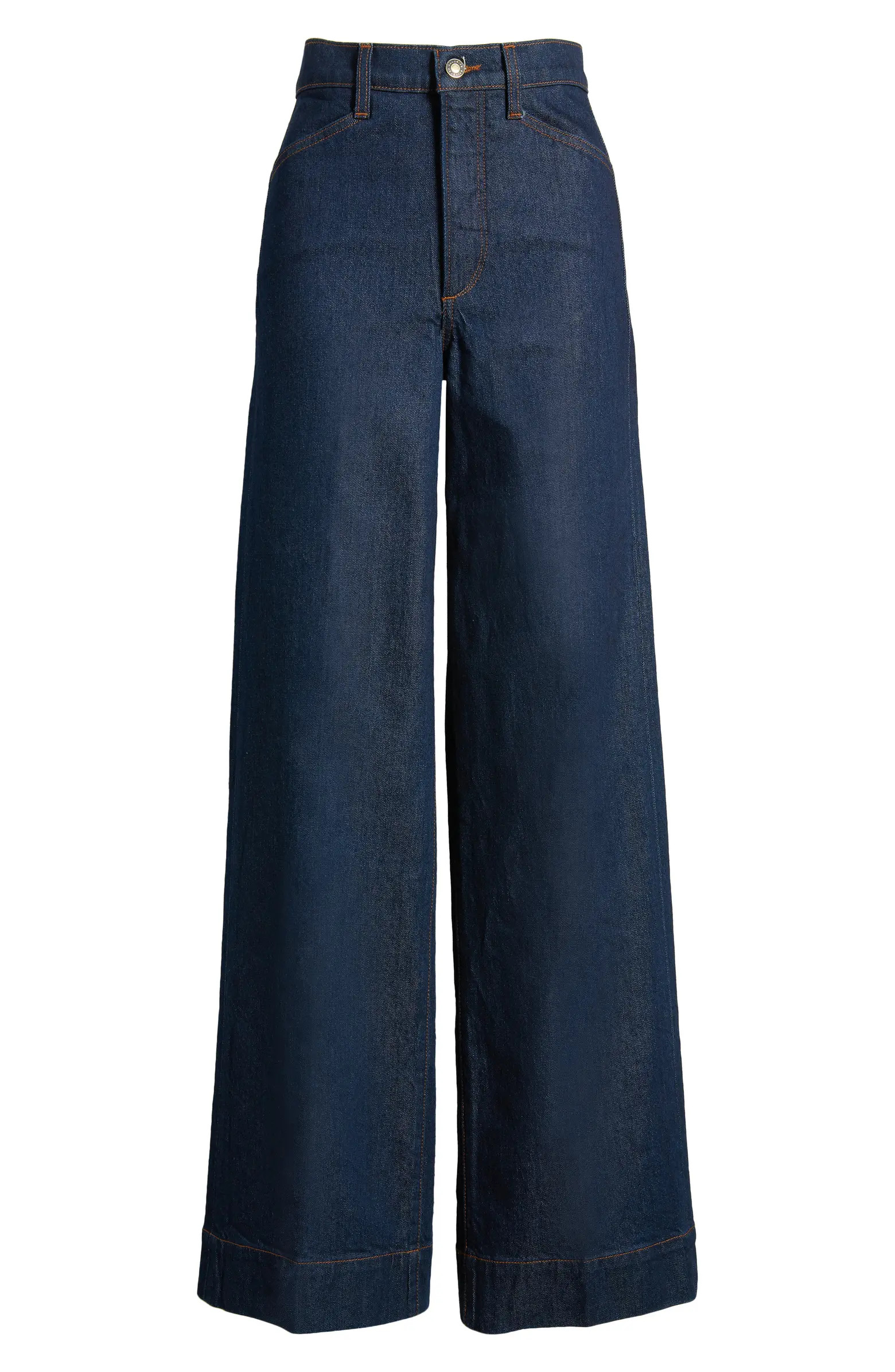 The Mischa Super High Waist Wide Leg Jeans | Nordstrom