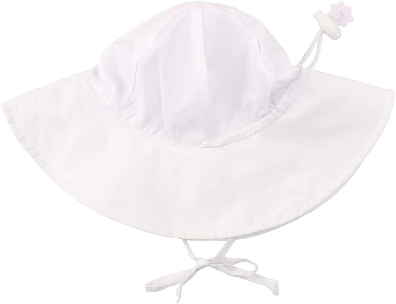 RuffleButts® Baby/Toddler Girls Baby/Toddler Sun Hat with UPF 50+ Sun Protection and Floppy Wide Bri | Amazon (US)