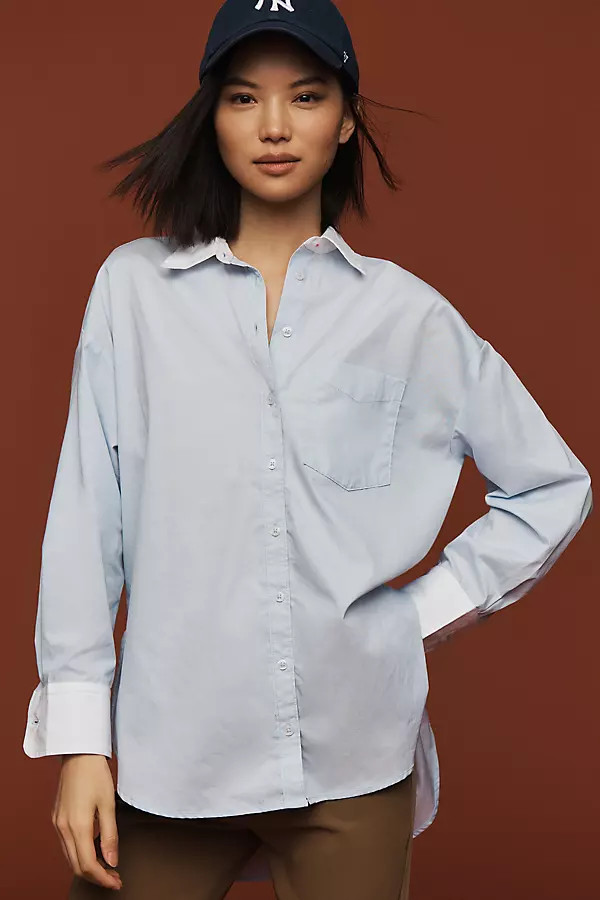 The Bennet Buttondown Shirt by Maeve | Anthropologie (US)