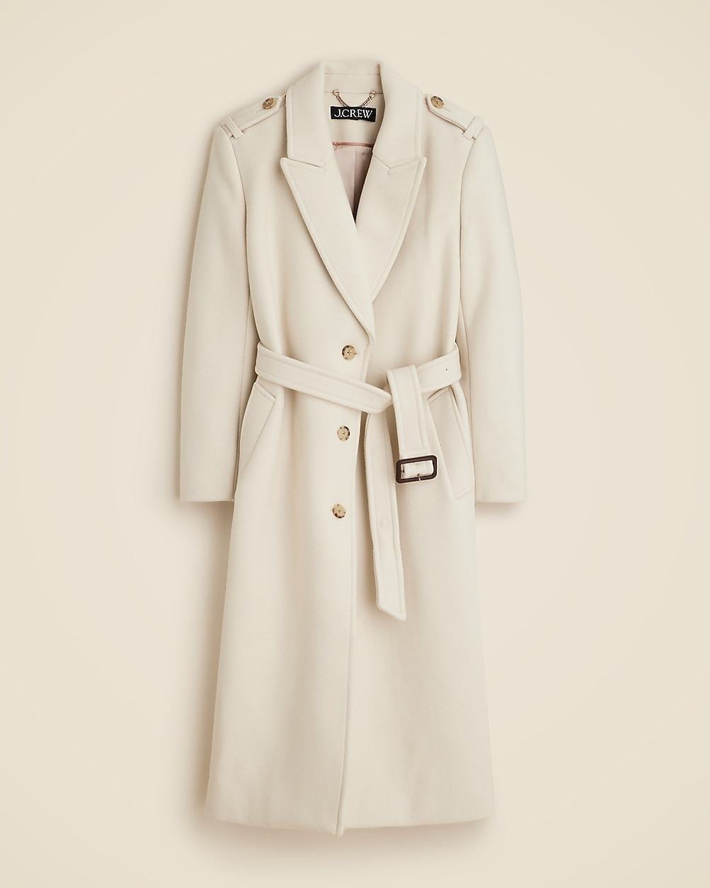 Wrap trench coat in Italian double-faced wool blend | J. Crew US
