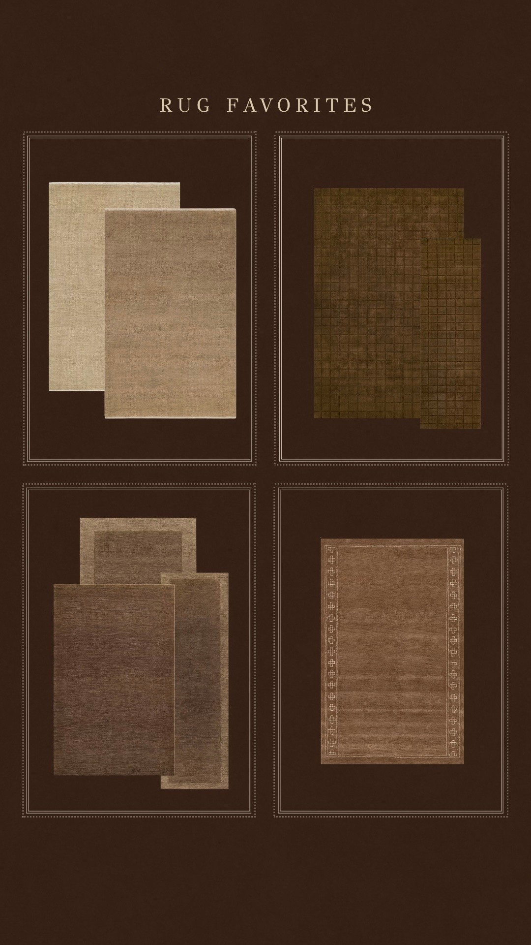 rugs from @Quince #quincepartner