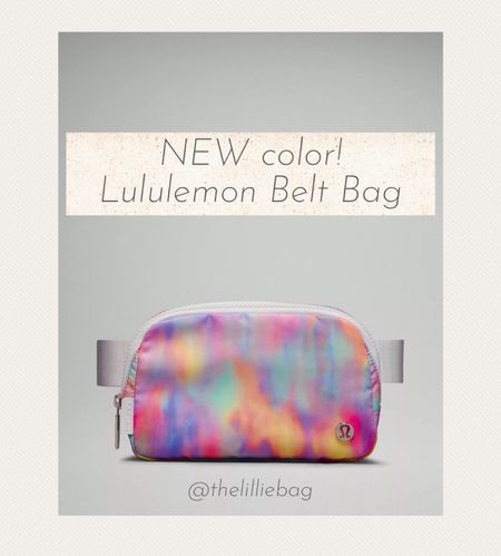 NEW! Lululemon belt bag shade fully stocked! 



#LTKunder50 #LTKitbag #LTKstyletip