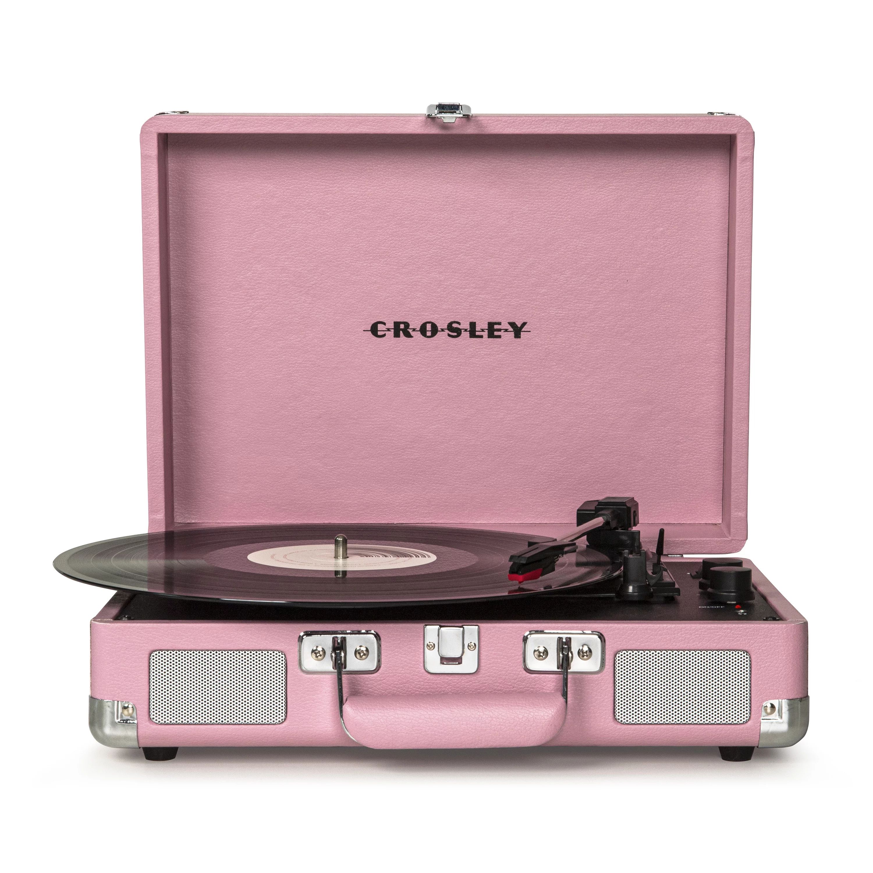 Crosley Cruiser Deluxe Vinyl Record Player with Speakers and Wireless Bluetooth - Audio Turntable... | Walmart (US)