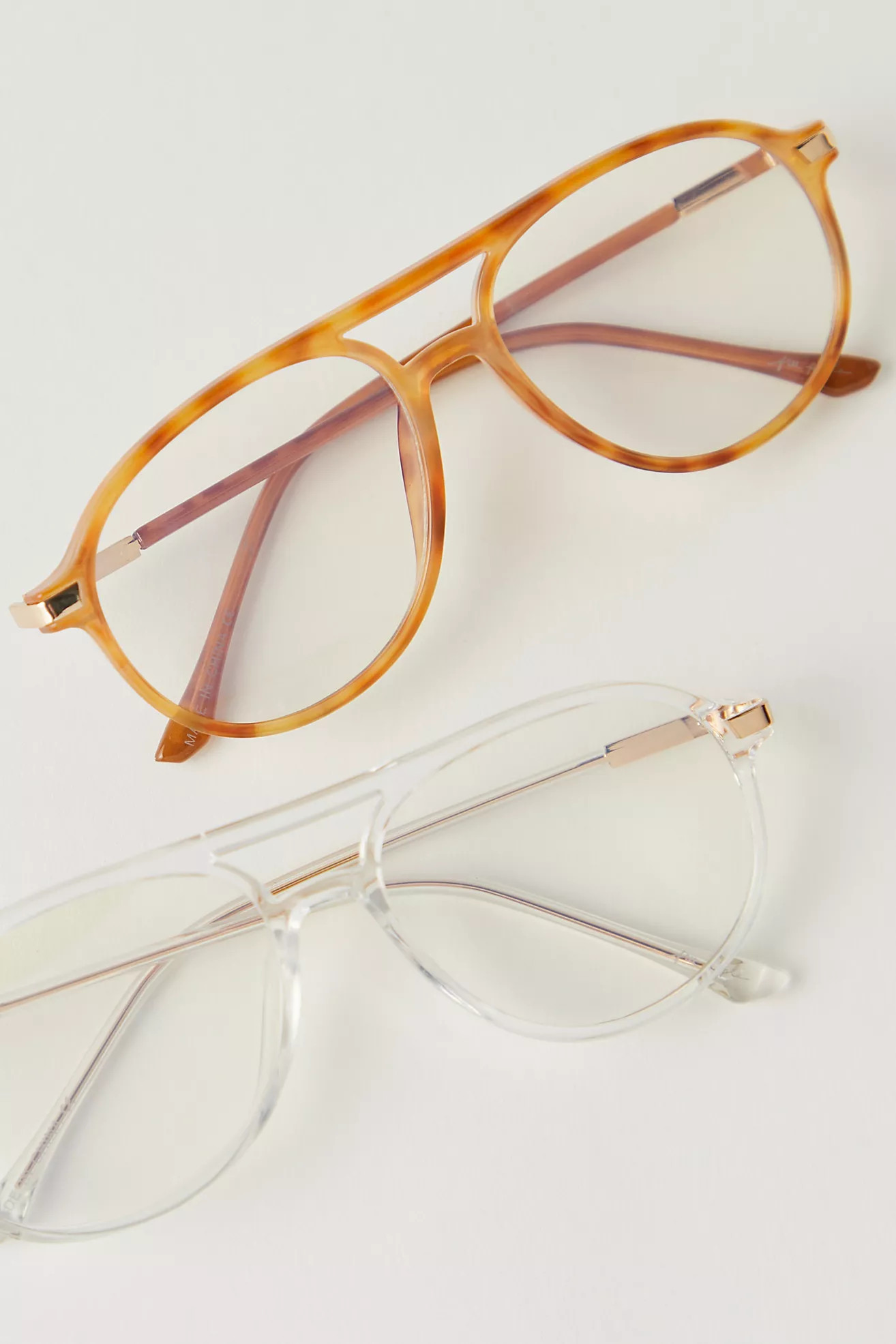 Clean Cut Aviator Bluelight Glasses | Free People (Global - UK&FR Excluded)