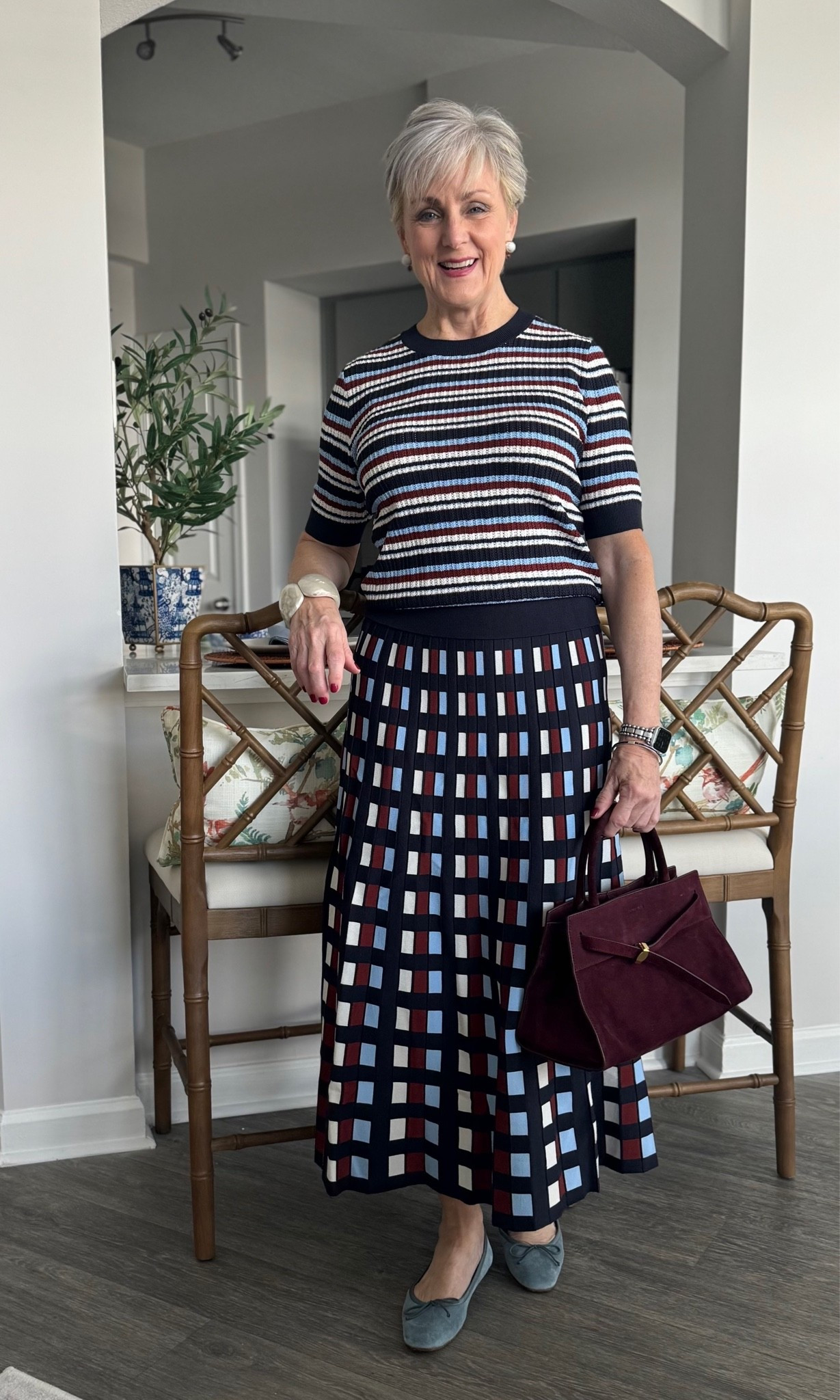 Mixing & Matching Patterns 💙

#LTKootd #LTKSeasonal #LTKOver40