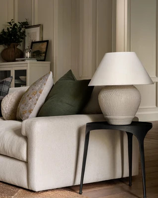 Abbott Ceramic Table Lamp Bone White | McGee & Co. (US)