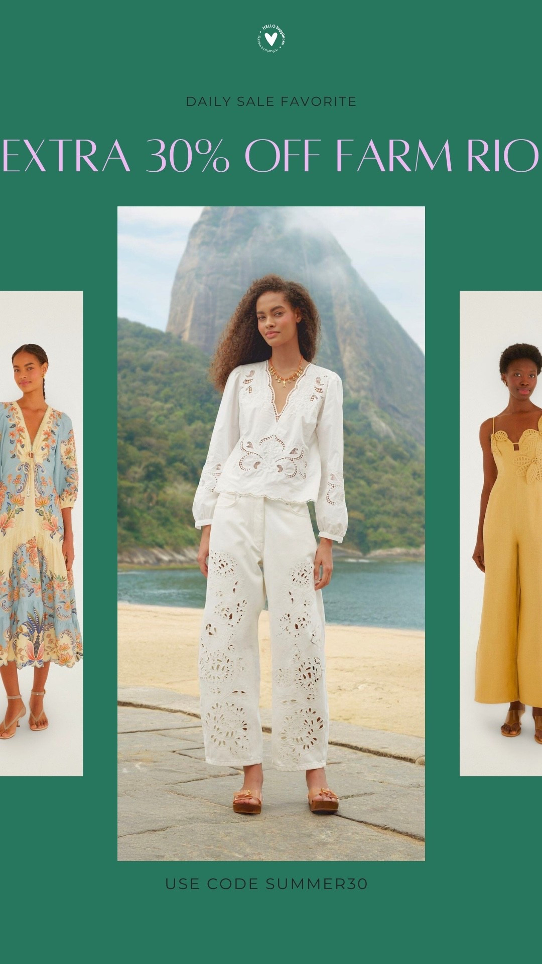 extra 30% off at @farmrio • use code SUMMER30 •

#LTKSaleAlert #LTKSeasonal