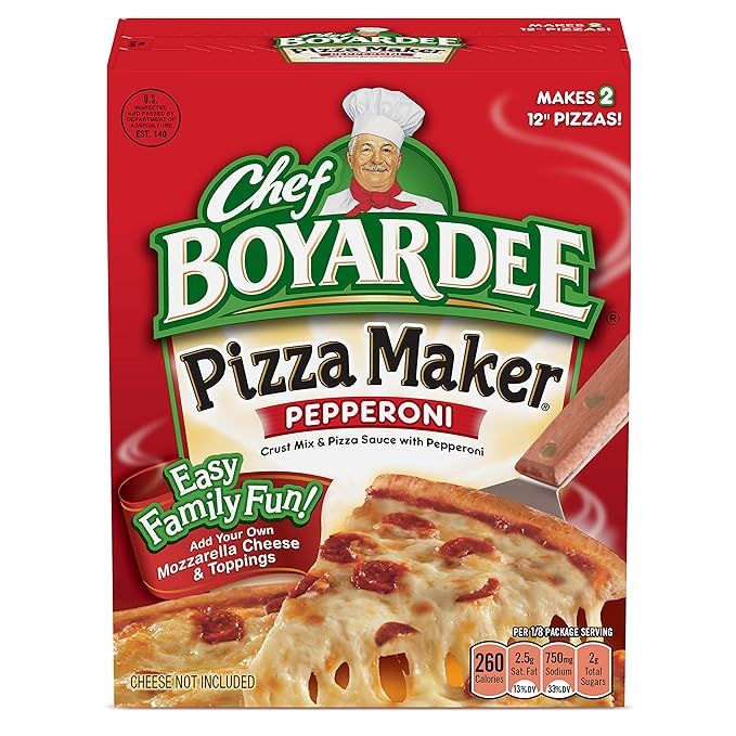 Chef Boyardee Pepperoni Pizza Maker, 31.85 oz | Amazon (US)
