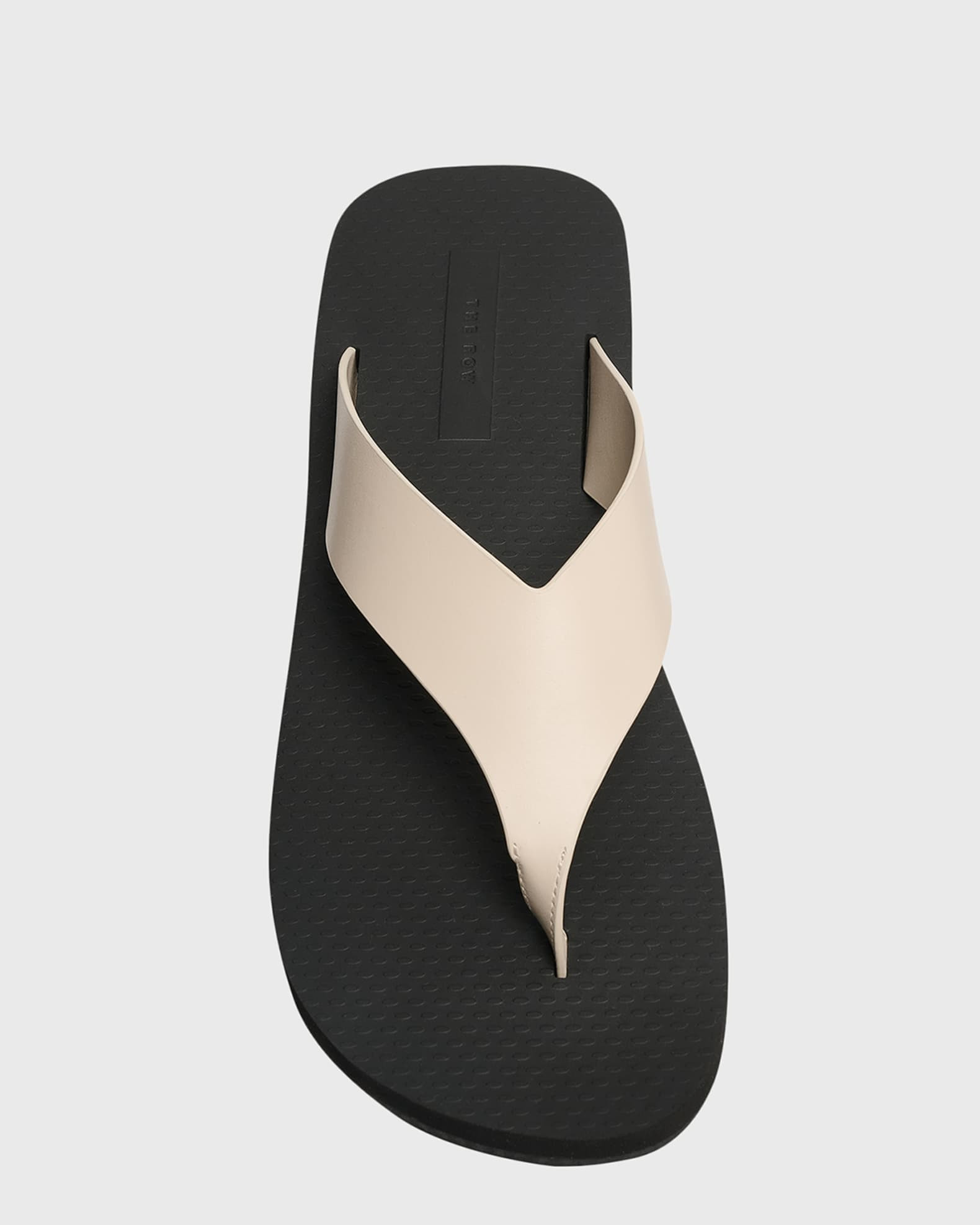 THE ROW Dune Classic Leather Thong Sandals | Neiman Marcus