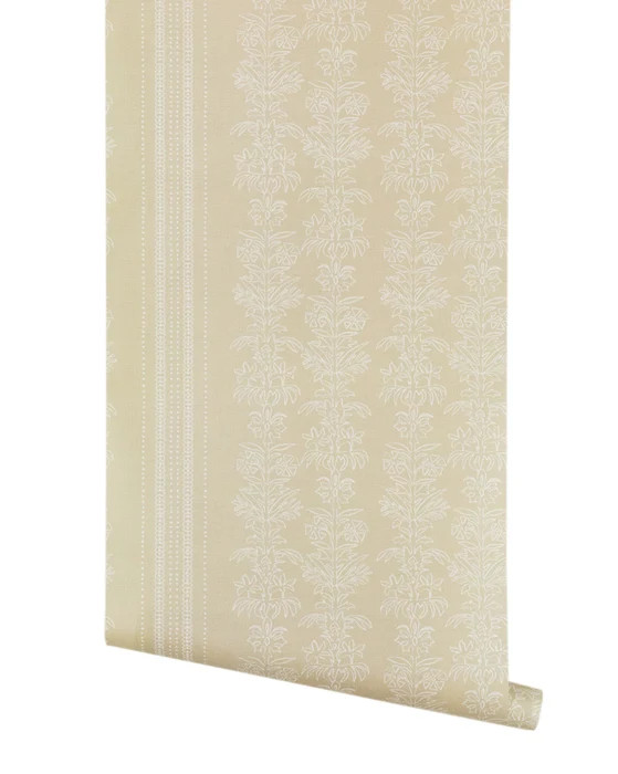 Demi Floral Stripe Wallpaper | McGee & Co.