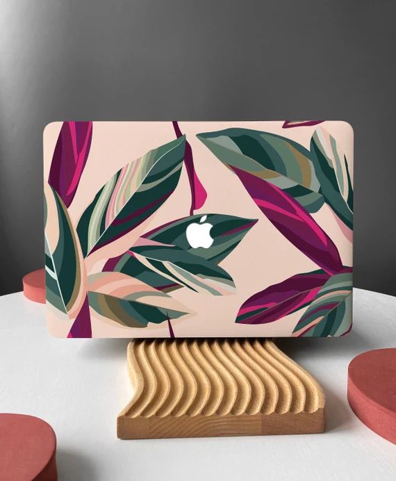 Tropical Leaves Shell Hard Case Cover for Macbook Air 13 | Etsy | Etsy (US)