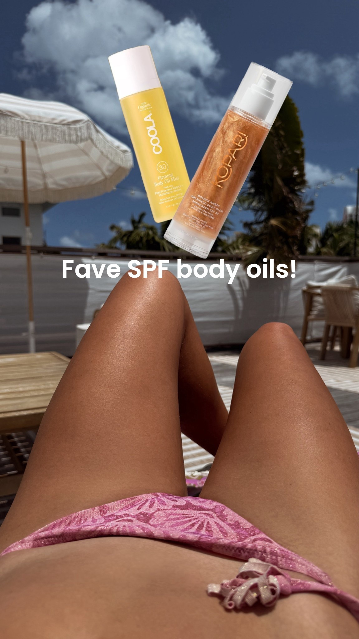 All SPF 30+ very hydrating & smell amazing! Coola clinically proven to firm skin. 

#LTKSeasonal #LTKBeauty