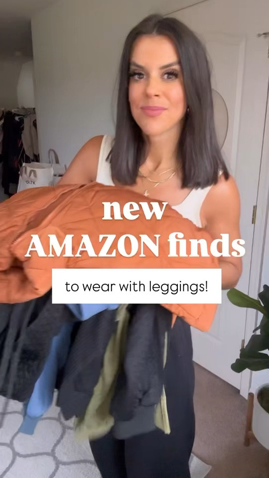 Sized up one size to a medium in everything white tank (size small) and leggings are size xs. Sneakers fit true to size.

If something is sold out in a certain color,  Amazon has selected a “similar pick” it says. If you click below that picture it says “view original”, and then click “view details”. That will take you to the actual item in the reel. If you don’t see “similar pick”, then it’s the actual item I am wearing.

Leggings code Y3SJBJNA

#LTKSeasonal #LTKFindsUnder100 #LTKSaleAlert