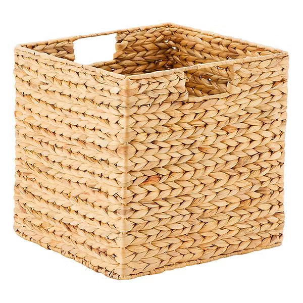 Water Hyacinth Storage Cubes with Handles | The Container Store