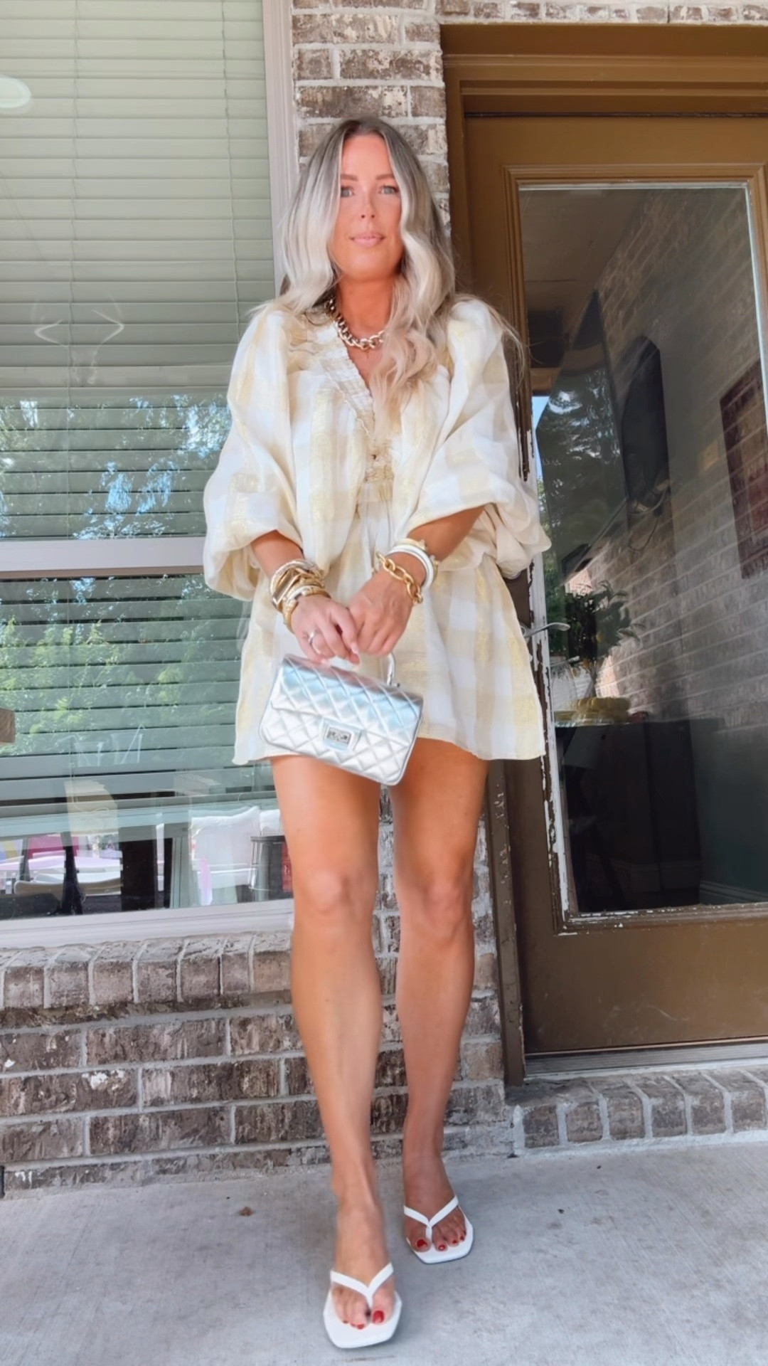 This is a romper. Graduation party. Size up for a comfy oversized fit. Spring shoes. Addidas. Samba. Mary Jane. Travel outfits. Vacation outfits beach. Zimmermann. Aerie. Travel outfit. Beach outfit. Linen pants. Skirt fits true to size. Graduation dresses. Graduation outfit. Wedding guest dress. Summer wedding guest. Vacation outfits. Resort wear. Summer outfits. Workwear. Mother’s Day outfit. All fit true to size. Workout outfits. Summer outfits. Madewell looks for less. Walmart fashion. 
Travel outfits. Memorial Day weekend outfit. July 4th outfits. Lake outfit. Shorts. Alo looks for less. Athleisure. Walmart. Walmart fashion. Springoutfits 2036. Workout. Sports Lon outfit. Lululemon. Freee people. Sized up one size to large in the romper for this comfy fit. White button down. Shorts. . Travel outfits. Spring fashion. 2026. Aerie. Plus
 size fashion. Vacation outfit. Spring outfits 2026. Sports outfit. Spring outfits 2026. Spring fashion. Easter. Jumpsuit. Romper. Memorial Day weekend. GRWM. Sports mom outfit


 SHOP below to receive a DM with the link to this post on my LTK ⬇ https://liketk.it/6de39

#LTKmorningroutine #LTKmomlife