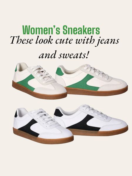Fashion sneakers. Women’s tennis shoes. Spring shoes. Casual outfit  

#LTKshoecrush #LTKover40 #LTKfindsunder50