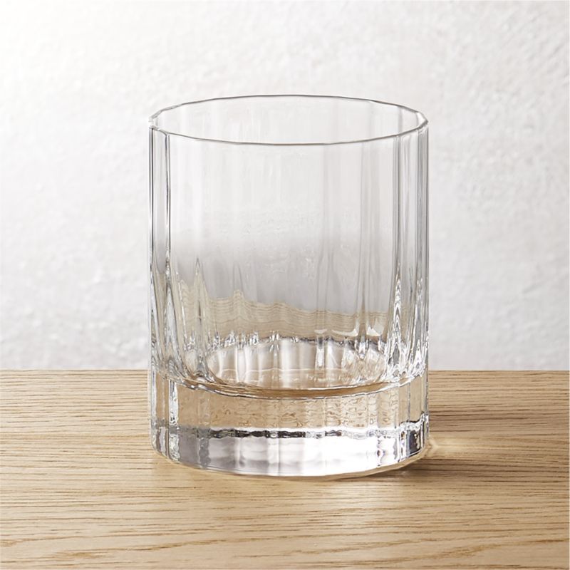 Suave Faceted Whiskey Glass + Reviews | CB2 | CB2