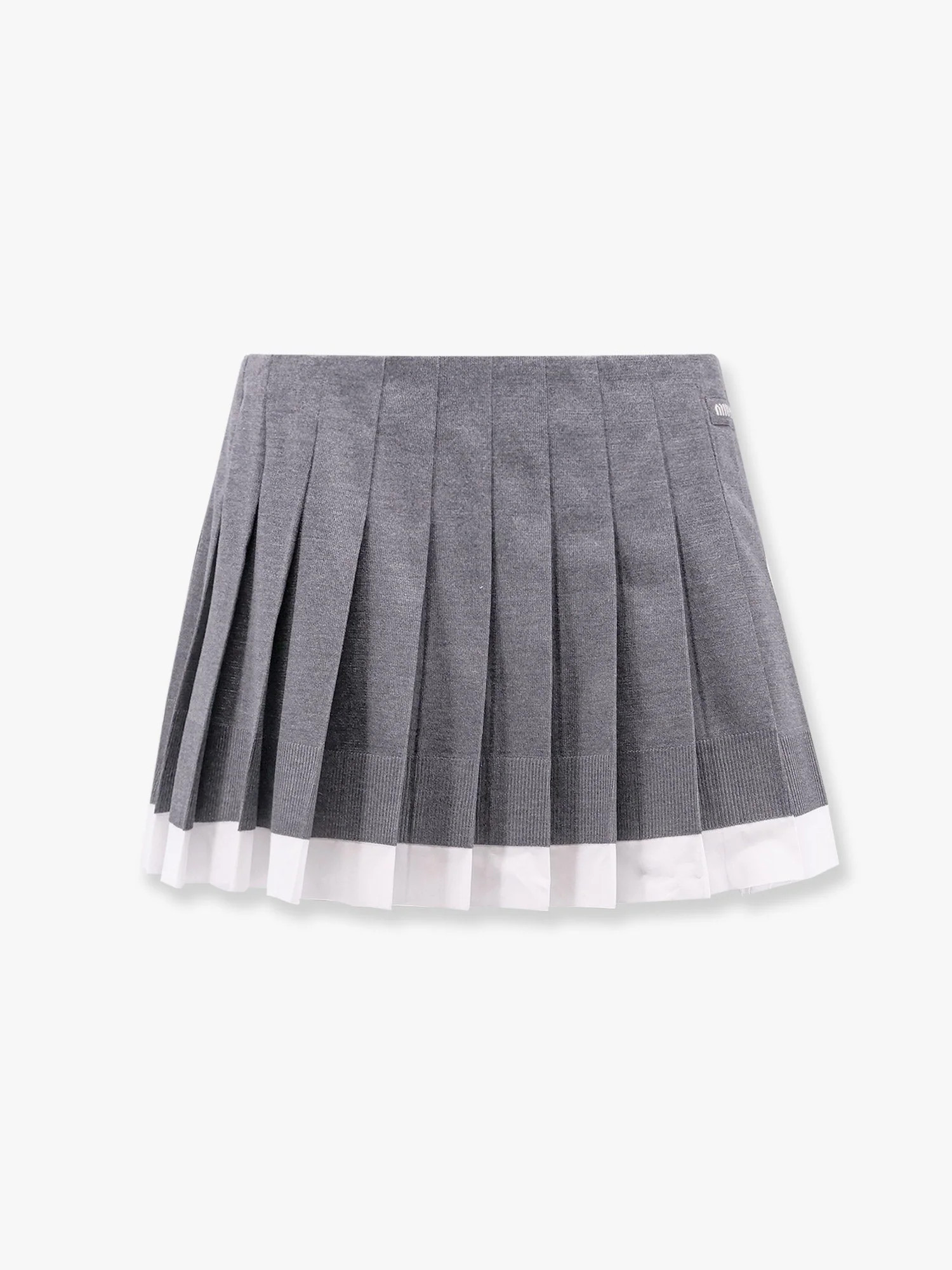Recycled silk pleated skirt - MIU MIU - gender_Woman | Nugnes 1920