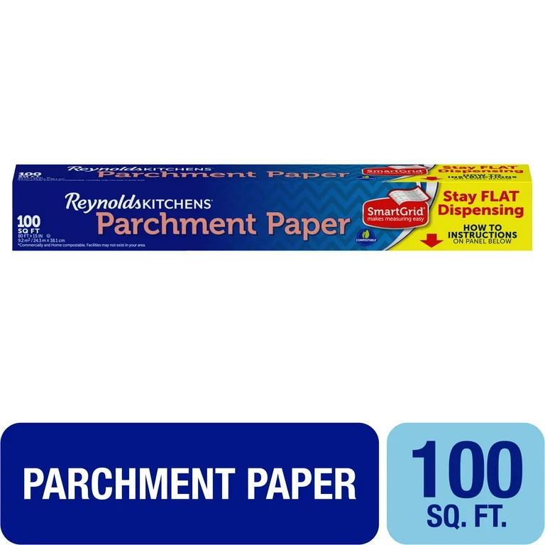 Reynolds Kitchens Parchment Paper with SmartGrid, 100 Square Feet | Walmart (US)