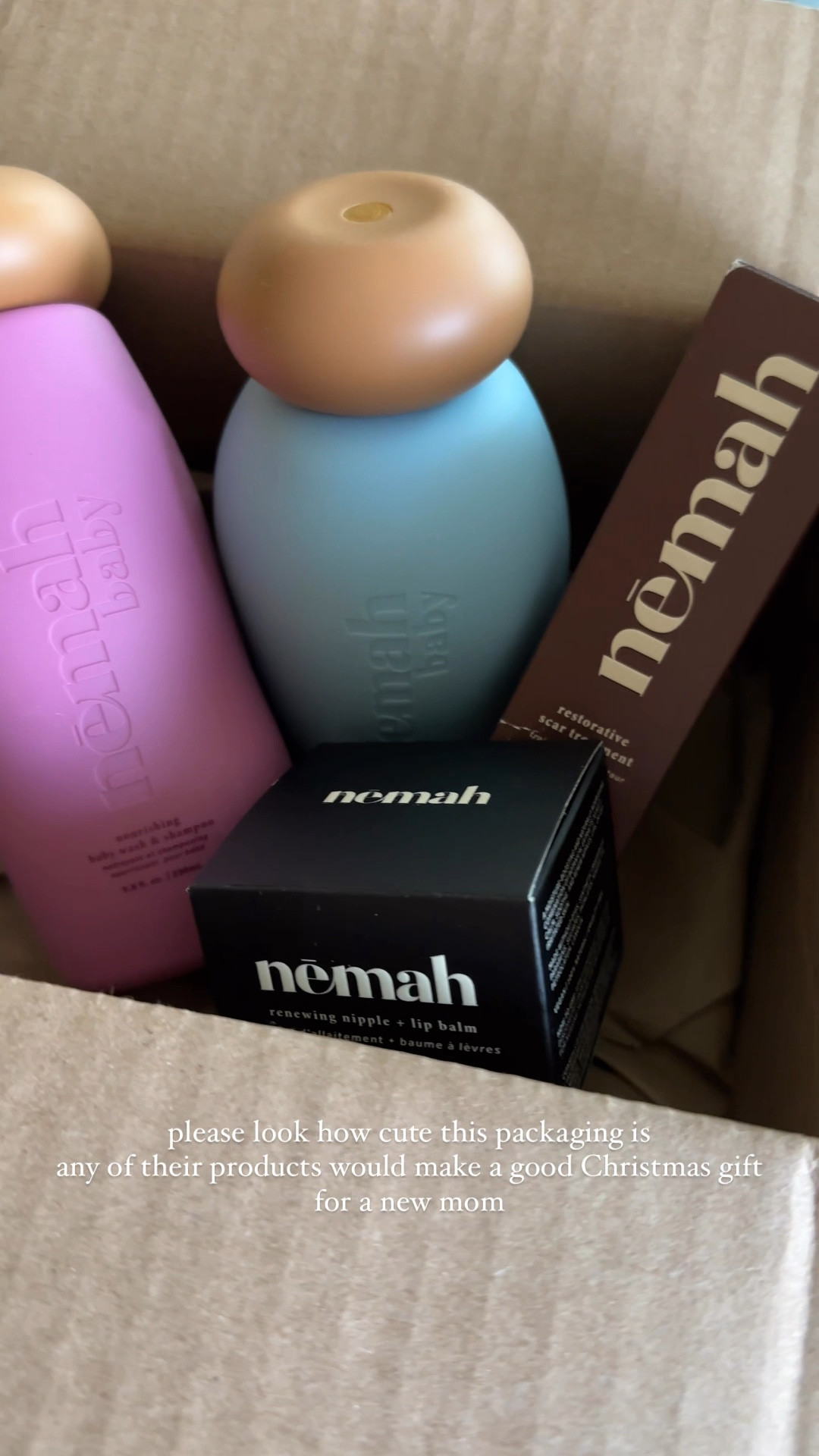 Love the promise behind Nemah products. 
The baby wash & lotion smells divine 
The nipple balm doubles as a lip balm 
+ The restorative scar treatment can be used for everything from c- section scars to acne scars. 

*use my link for a discount
https://nemah.com/MORGAN





@Morgan.Speiser 
#nemah#baby#showergift#christmasgift
#newmomgift#stockingstuffers 

#LTKHoliday #LTKGiftGuide #LTKVideo