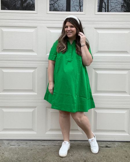 St. Patrick’s day dress
Green mini dress
Oversized, wearing a size large

#LTKSpringSale #LTKworkwear #LTKfindsunder50