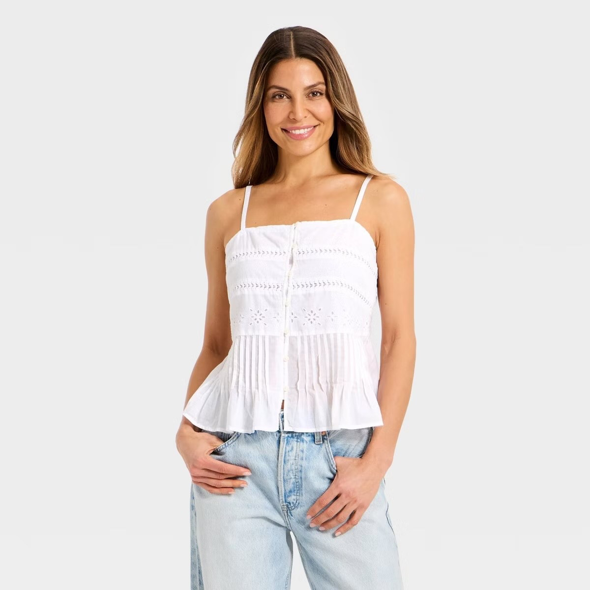 NEW ARRIVALS!! Women's Crafted Textured Cami - Universal Thread in White










Target, new at Target, spring top


#LTKOver40 #LTKMidsize #LTKPlusSize