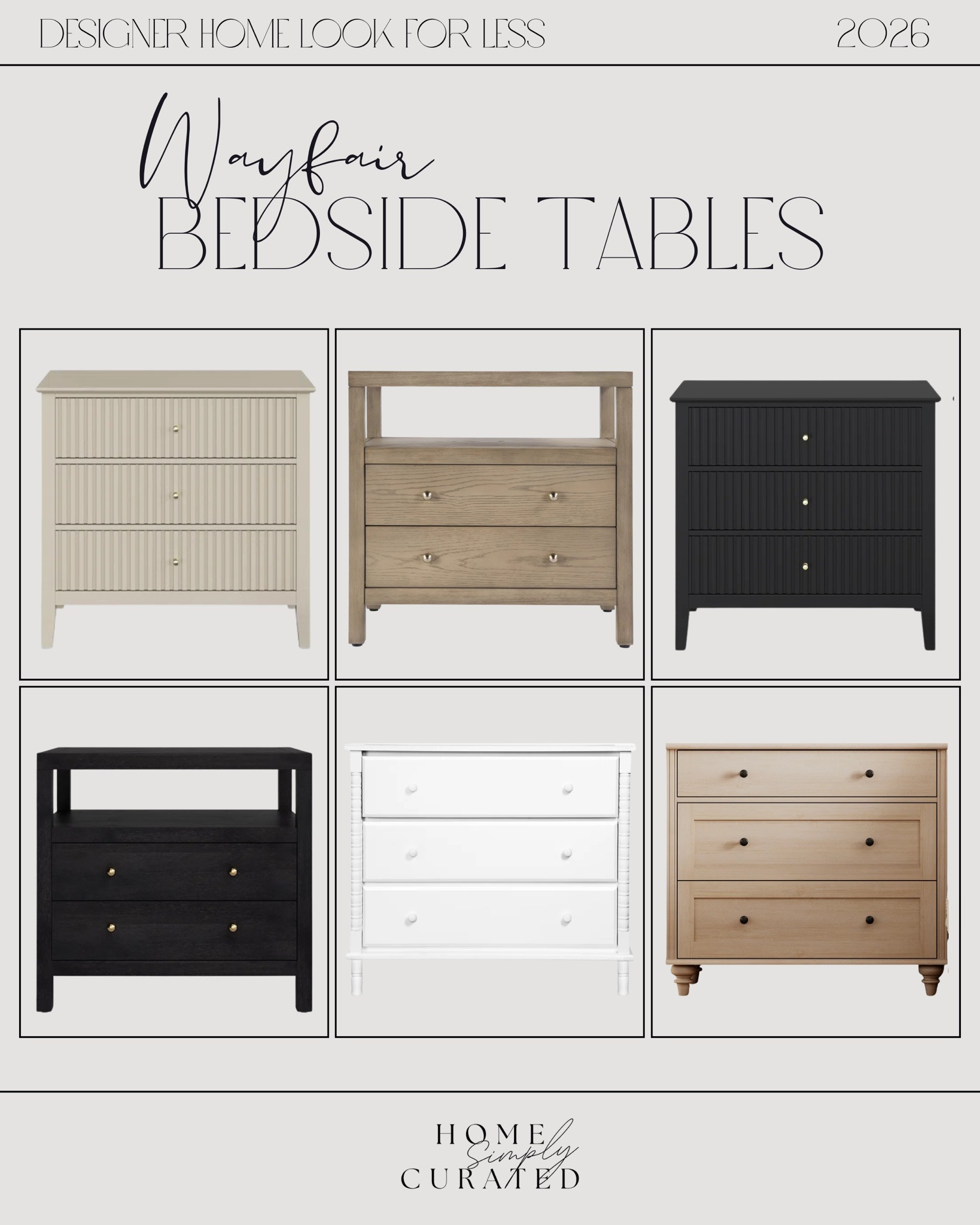 ✨ I love how many different styles & colors Wayfair carries of these bedside tables!

Bedside table, night stand, accent table, small dresser, primary bedroom, bedroom furniture

#LTKHome #LTKdayinmylife #LTKSeasonal