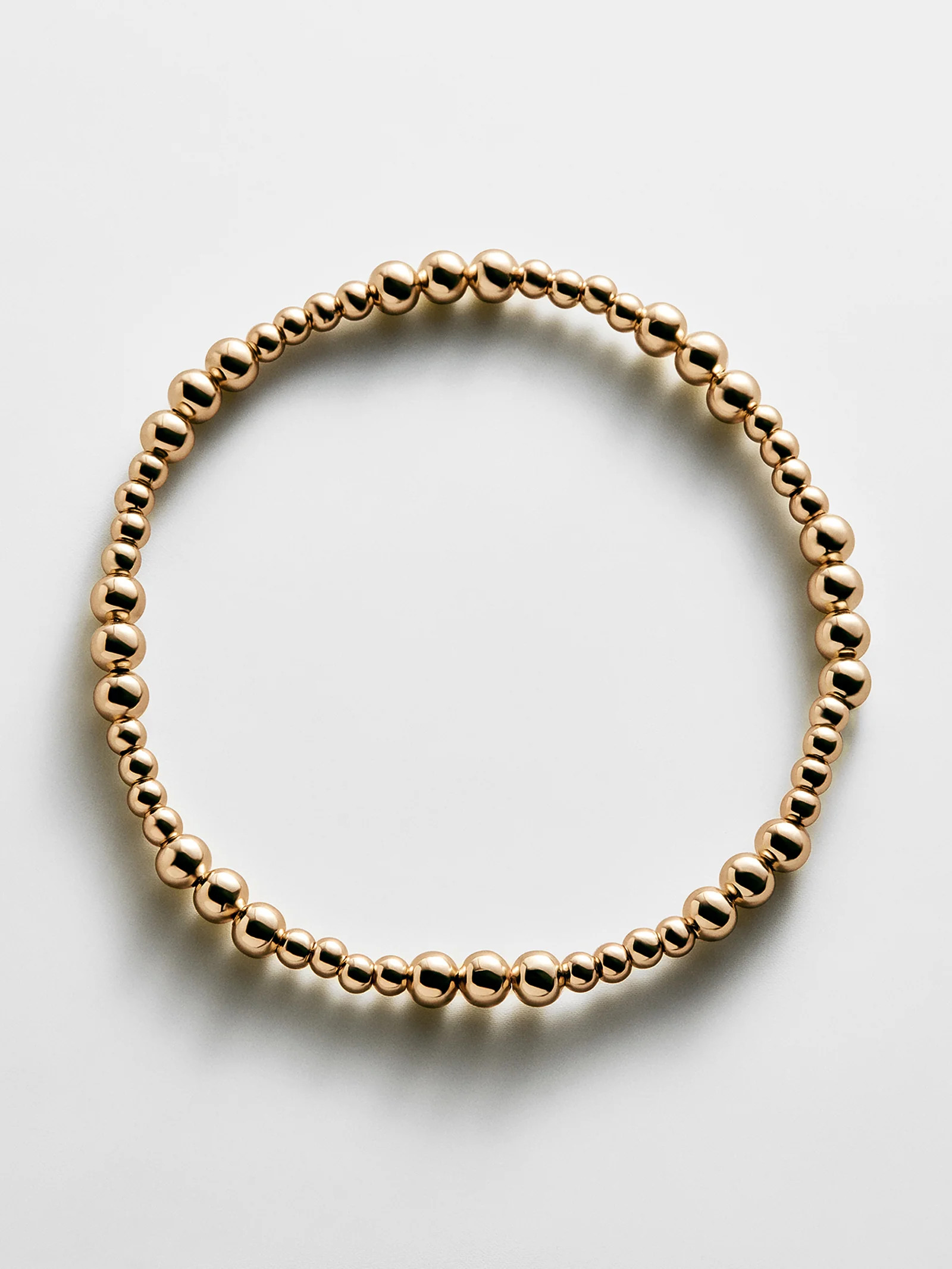 Chelsea Pisa Bracelet - 3MM/4MM Grouped Gold Pisa | BaubleBar