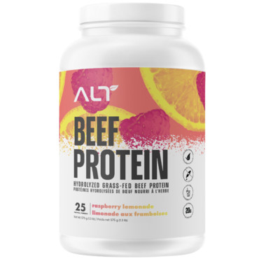 ALT Grass Fed Beef Protein Isolate Raspberry Lemonade | Well.ca