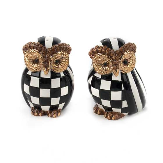Owl Salt & Pepper Set | MacKenzie-Childs