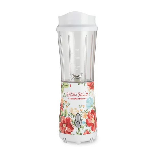 The Pioneer Woman Vintage Floral 14-Ounce Personal Blender with Travel Lid - Walmart.com | Walmart (US)