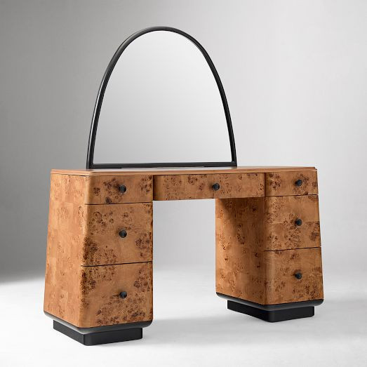 Pierce & Ward Burl Wood Vanity (52") | West Elm (US)