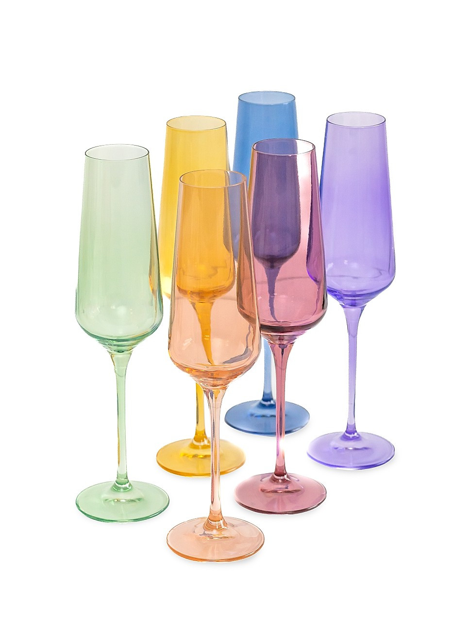 Champagne Flute 6-Piece Set - Mixed - Mixed | Saks Fifth Avenue