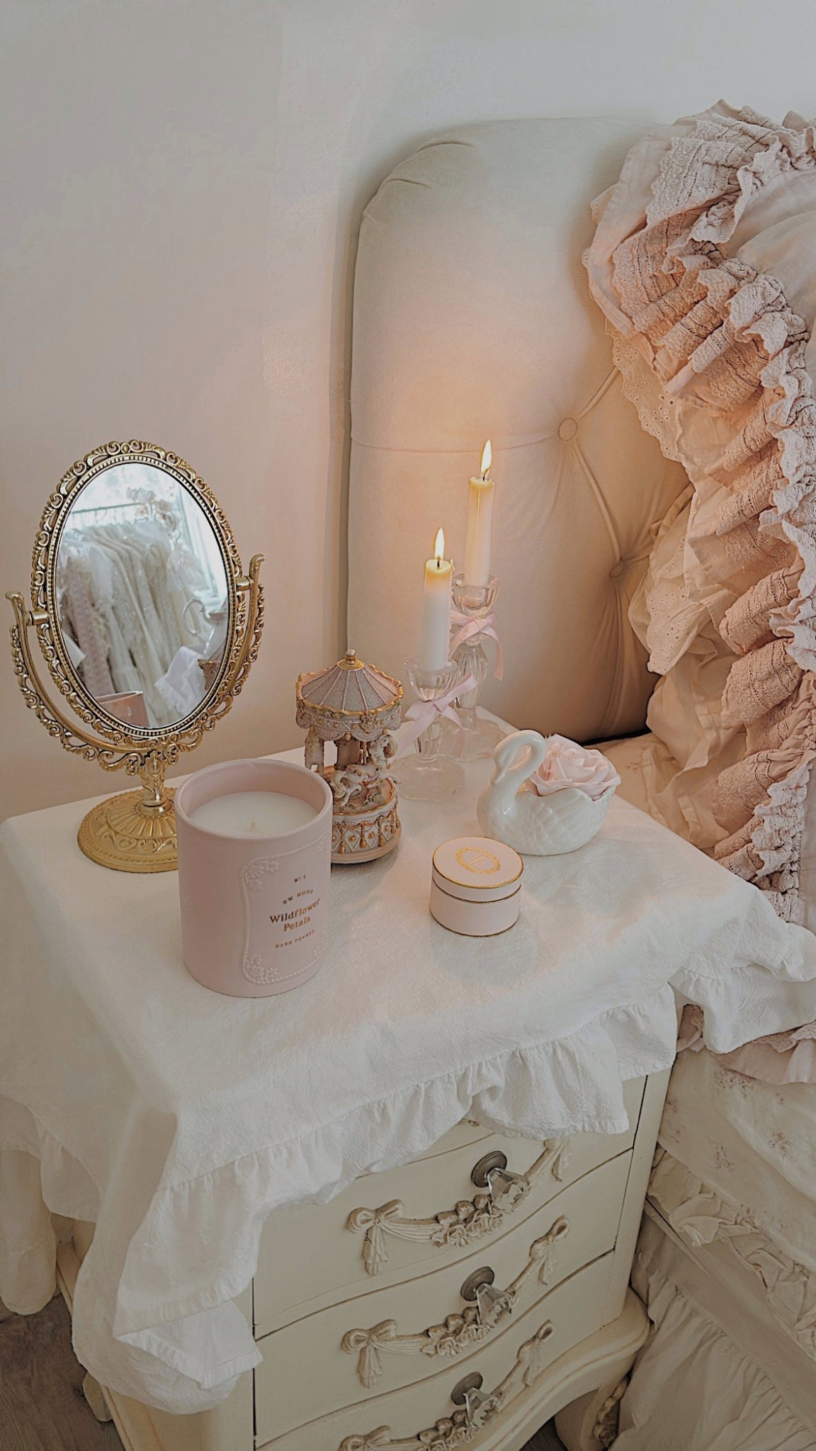 Some Pretty Nightstand Essentials 💫 

#LTKmorningroutine #LTKHome #LTKValentine