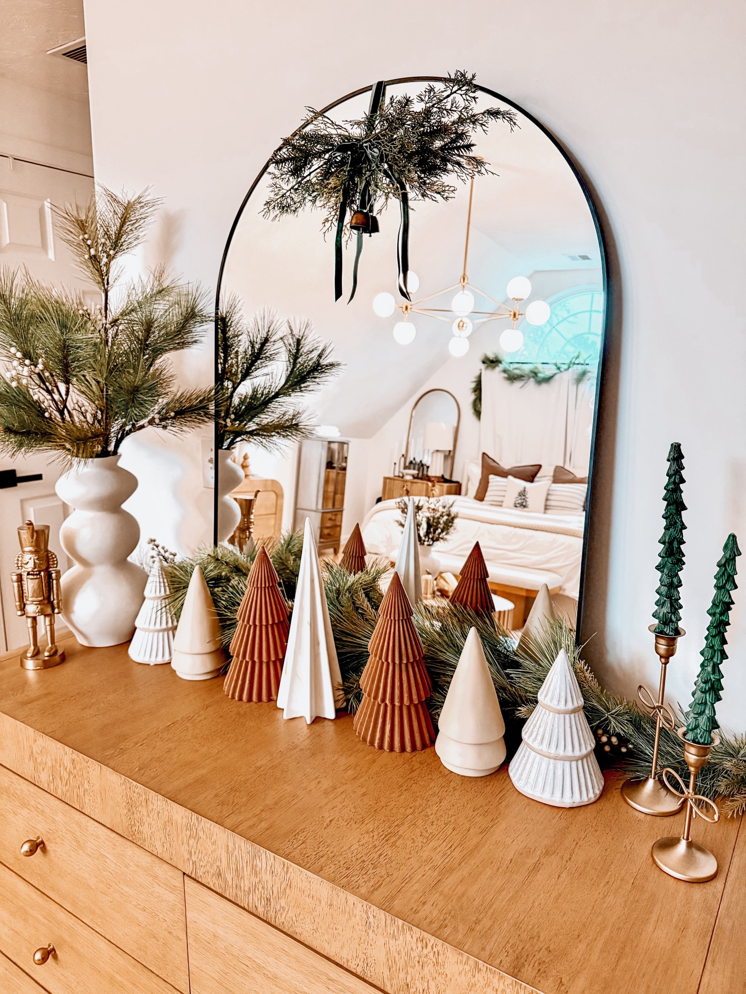 Since I work from home some days during the week and my “office” is in my bedroom, I decided to decorate my bedroom for Christmas! 🎄  

#LTKSeasonal #LTKHoliday #LTKHome