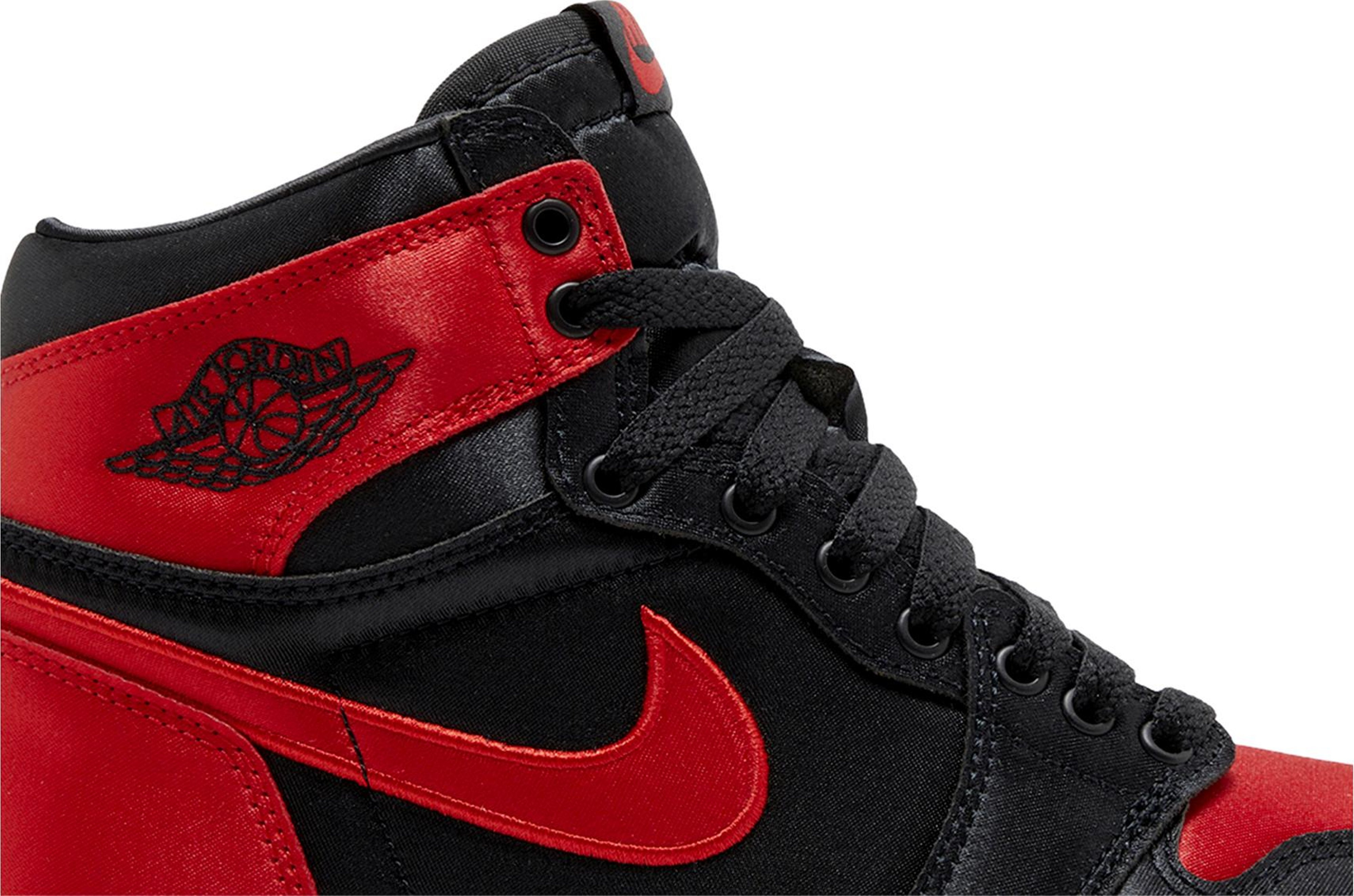 Wmns Air Jordan 1 Retro High OG 'Satin Bred' 2023 | GOAT