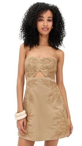 AMUR Women's Meah Raffia Mini Dress | Amazon (US)